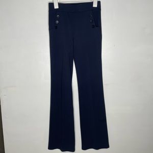BetaBrand Navy flare pants